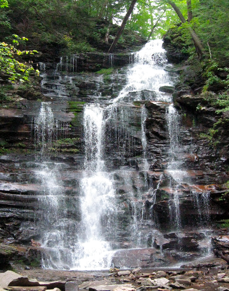 Let It Shine Ricketts Glen State Park Pennsylvania, A Waterfall Lover