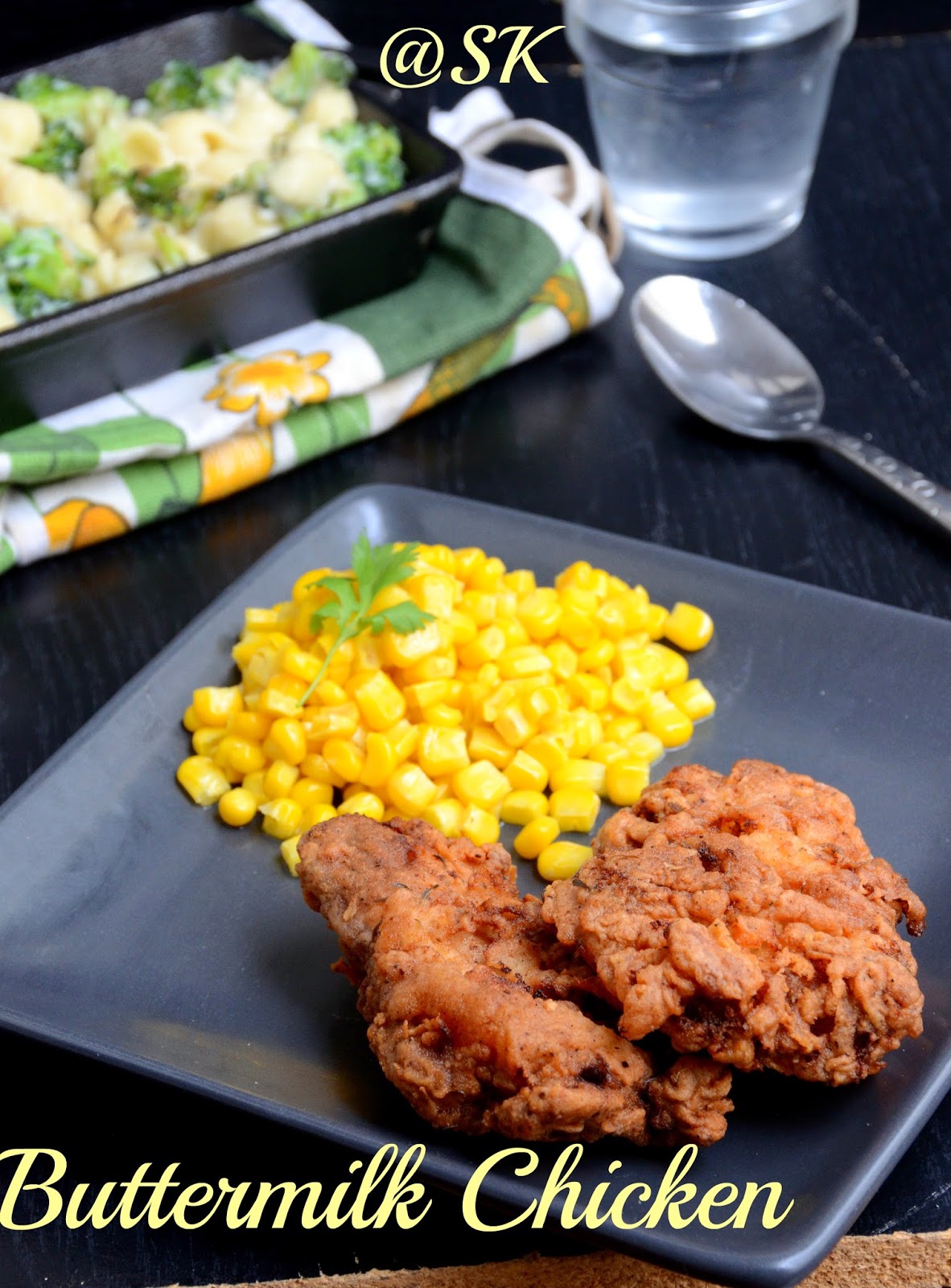 Savitha's Kitchen Buttermilk Chicken Prepared using brining process