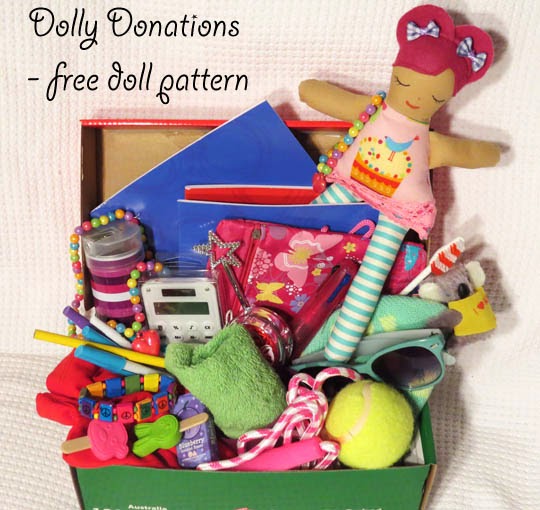 Dolly Donations Free Small Doll Sewing Pattern for