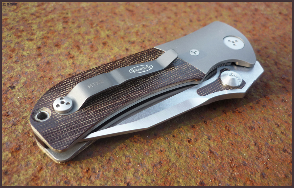 SERE KNIVES & PHOTOGRAPHY Microtech MTX2 Manual Action