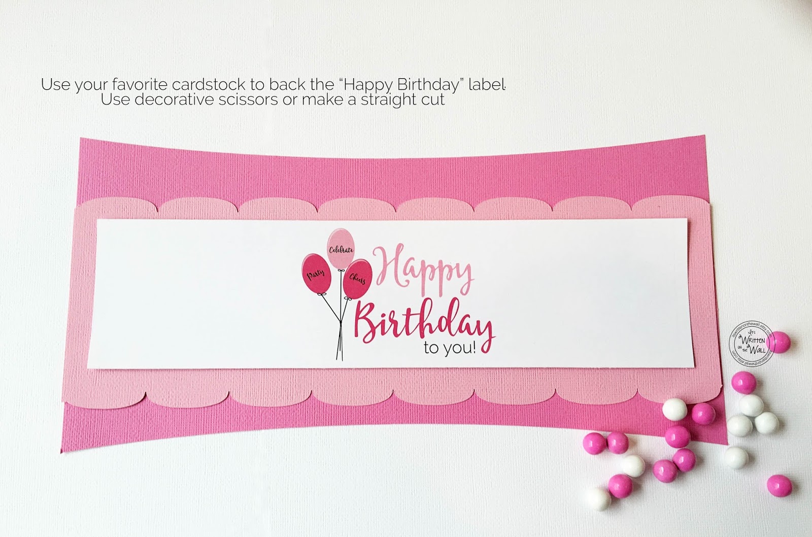 It's Written on the Wall How to Wrap Up Birthday Cash The Perfect