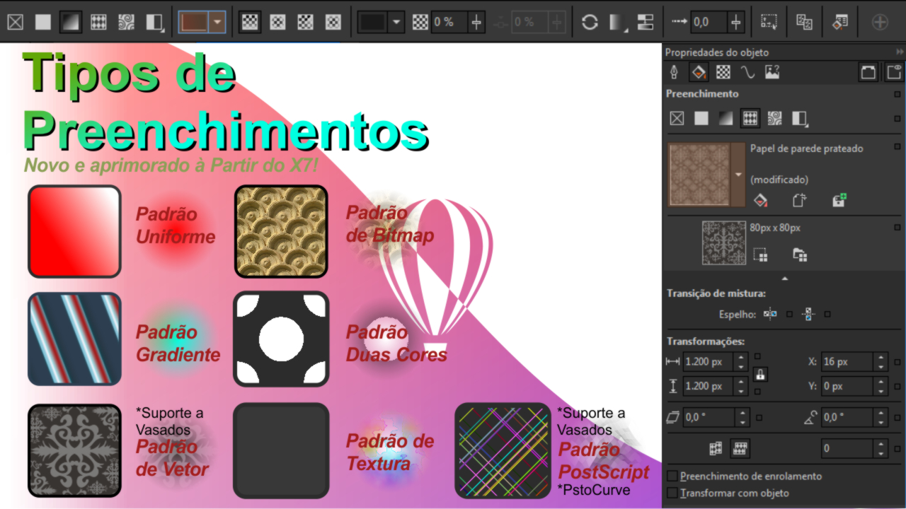 Preenchimento Interativo no CorelDRAW Segredos e Bônus Surpresa Corel