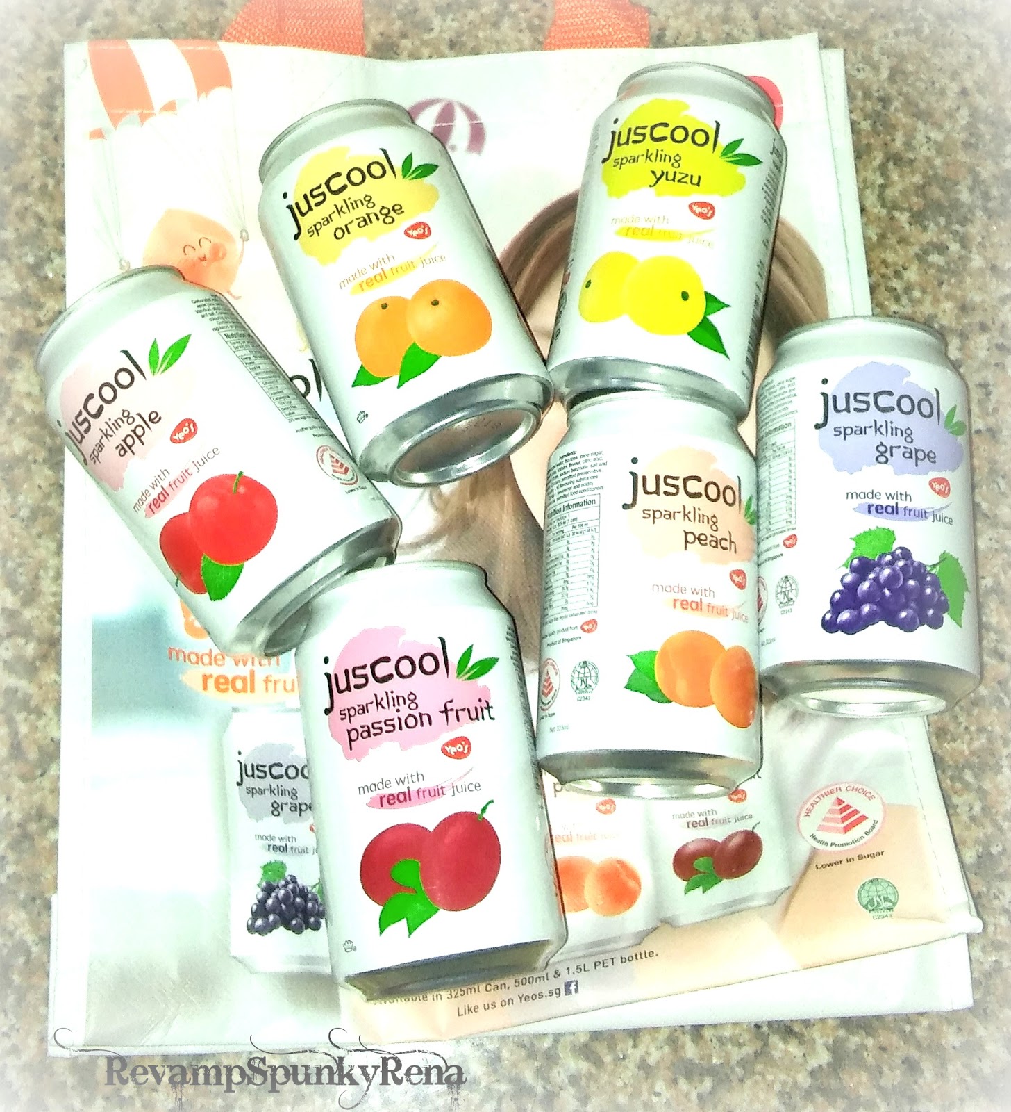 New Refreshing Bubbly Drink from Juscool