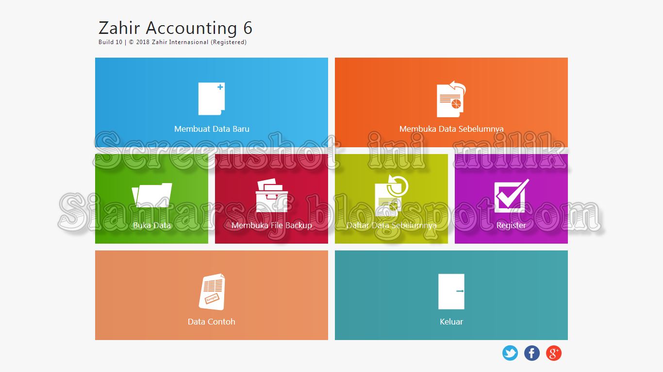 Siantarsof Zahir Accounting Enterprise 6 0 Build 10