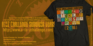 A to Z Challenge 2016 Survivor Gear