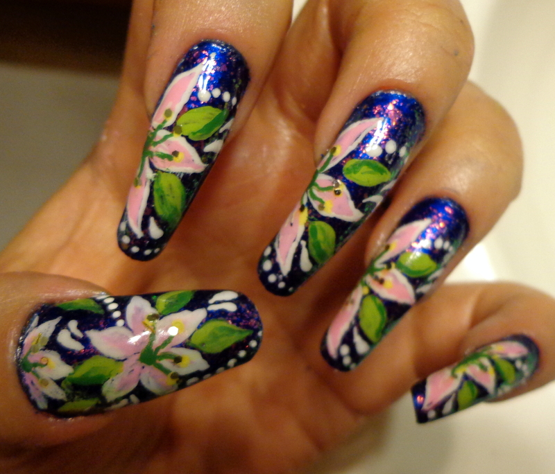 Nailed to the Post Nail of the Week Lilies of the valley and two