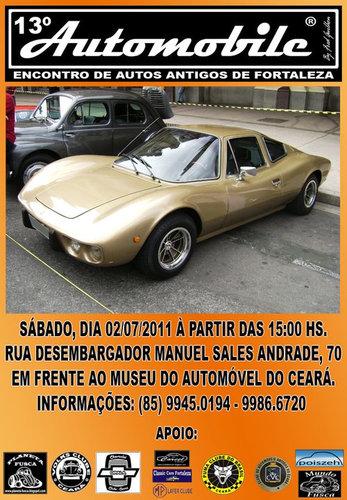 Autos&Máquinas Roberto Costa 13º ENCONTRO MENSAL DE AUTOS ANTIGOS DE
