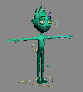 RigsArena - Free Rigs for 3ds Max: Digital Tutors Rigged Character 3ds Max