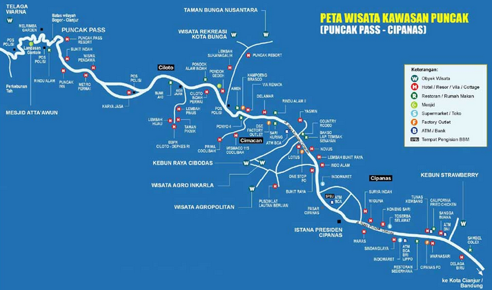 Rekomendasi Tempat Wisata Menarik Puncak BOGOR - Info Wisata Bogor