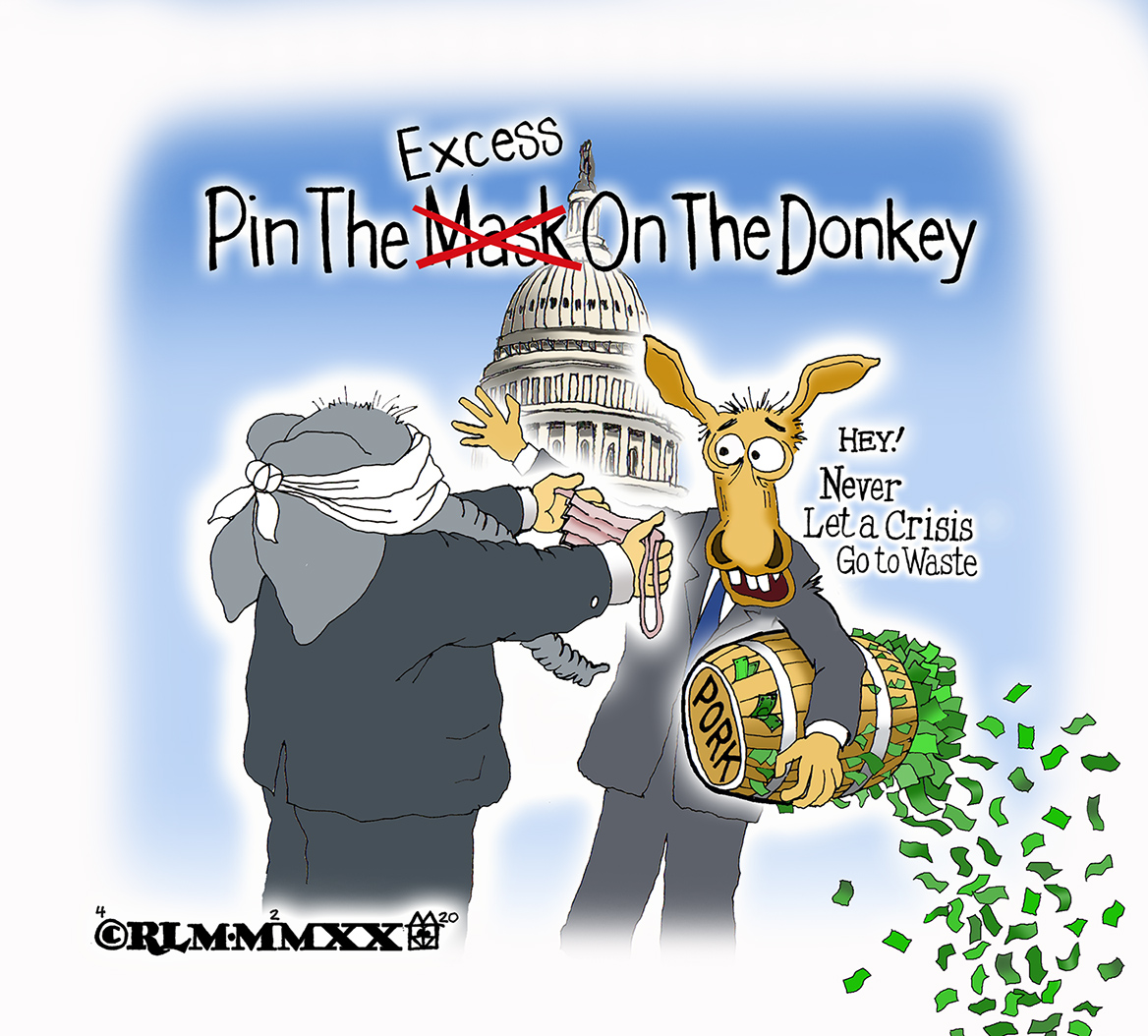 Pin the Mask On The Donkey