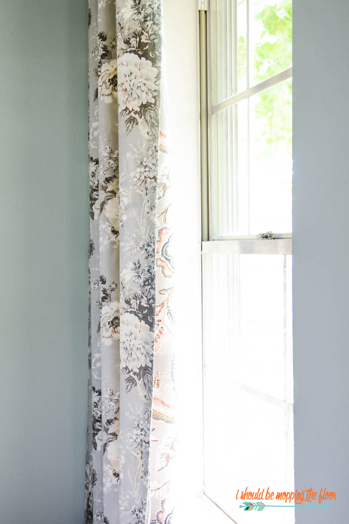 How To Sew Drapes That Are Reversible I Should Be Mopping The Floor