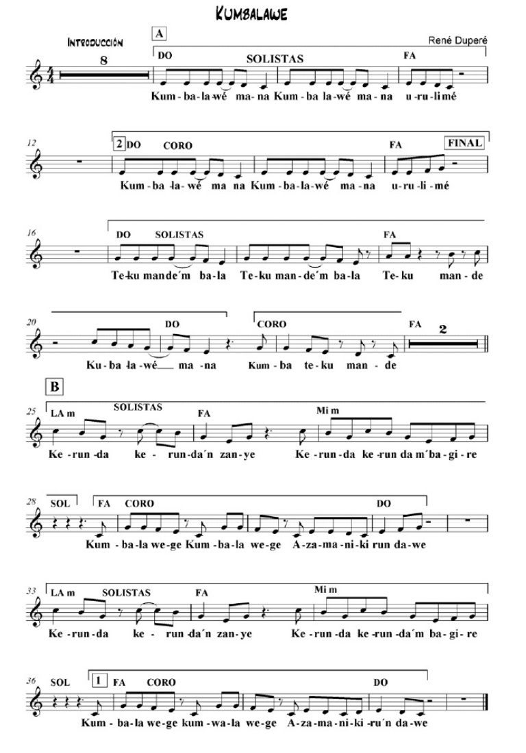 El Blog de Lenguaje Musical Kumbalawe