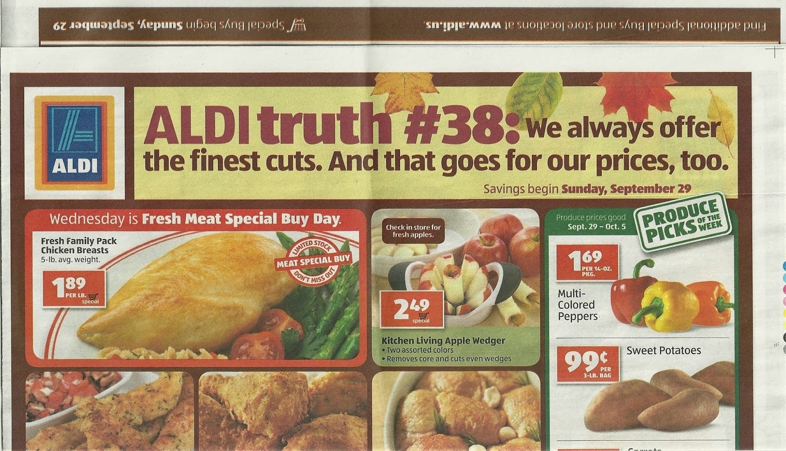VTCouponer Extreme Couponing in Vermont Aldi (VT) Ad Scan/Preview 9/