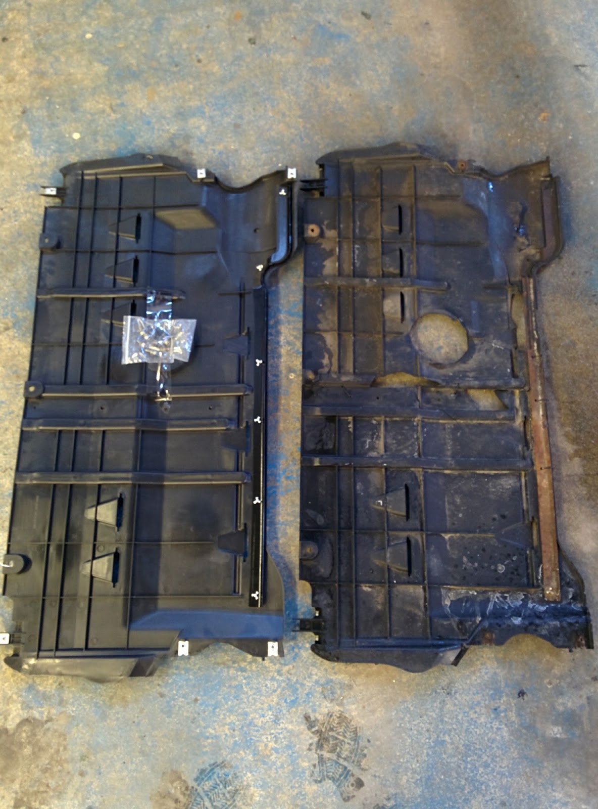 Mazdaspeed3 lower splash shield, "skid" panel ( its plastic so not