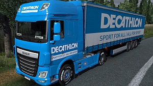 Decathlon DAF Euro 6 mod pack Decathlon DAF Euro 6 mod pack