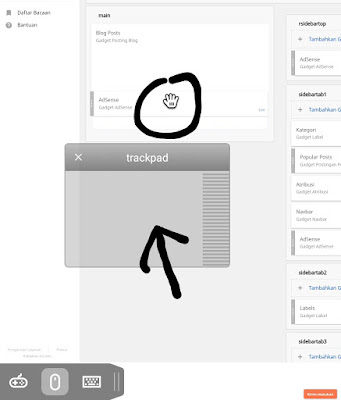 Memindahkan TATA LETAK Blogger di Android dengan Benar Memindahkan TATA LETAK Blogger di Android dengan Benar