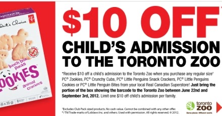 Canadian Daily Deals Superstore 10 Off Toronto Zoo Children S Admission With Pc Animal Cookies Purchase