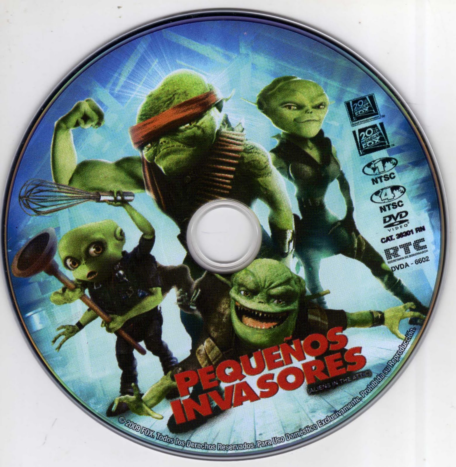 Peliculas DVD Pequeños Invasores
