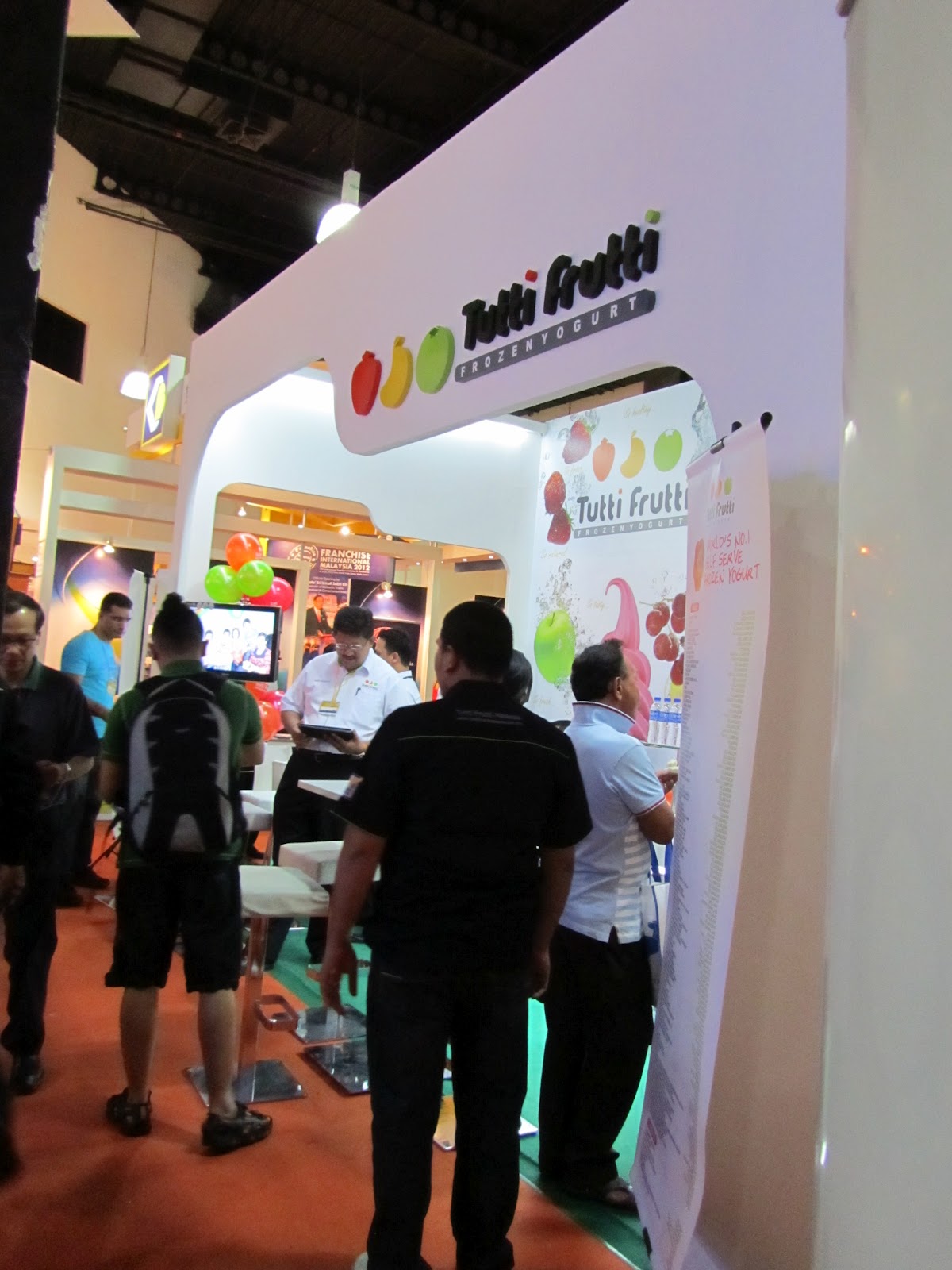 Danau Kota Tutti Frutti Frozen Yogurt Outlets Franchise International