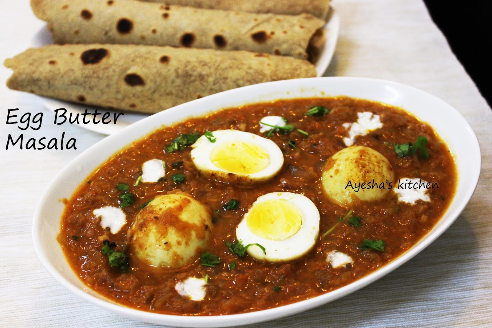 EGG RECIPES EGG BUTTER MASALA GRAVY / EGG MAKHANI RECIPE