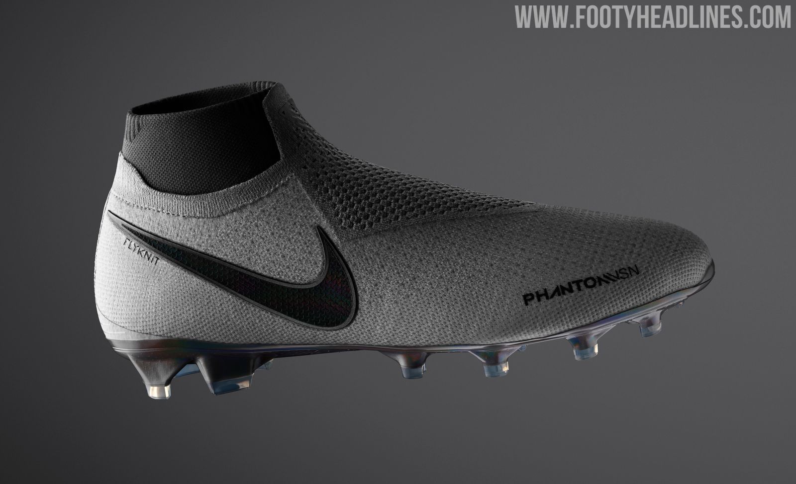 nike phantom vision grey and red