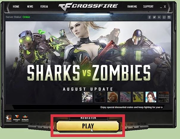 تشغيل لعبة كروس فاير بعد تهكيرها 