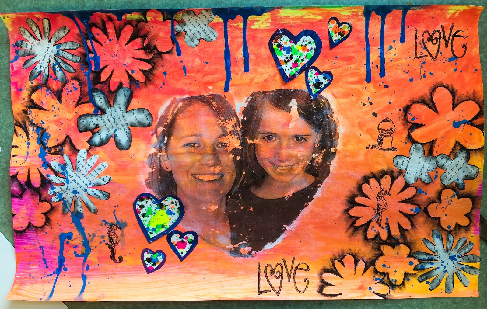 smART Class Multi Media Collage