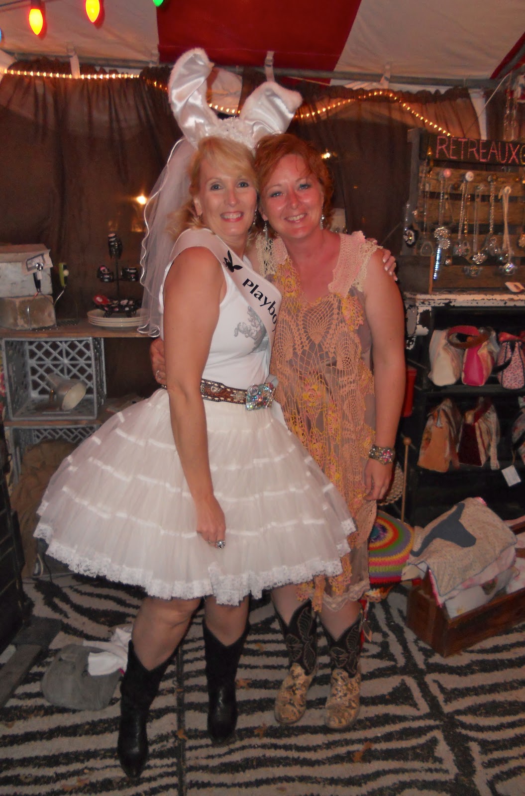 Lillys Lace Junk Gypsy Prom! Yep, those goofy costumes were my idea!