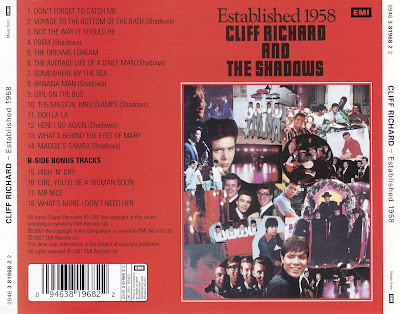 Cliff Richard & The Shadows - Established 1958 (1968)