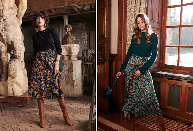 05 printed skirts for pear body shape Как выбрать юбку по типу фигуры