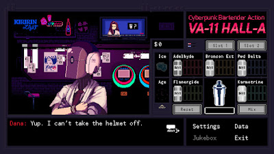 Va 11 Hall A Cyberpunk Bartender Action Game Screenshot 5