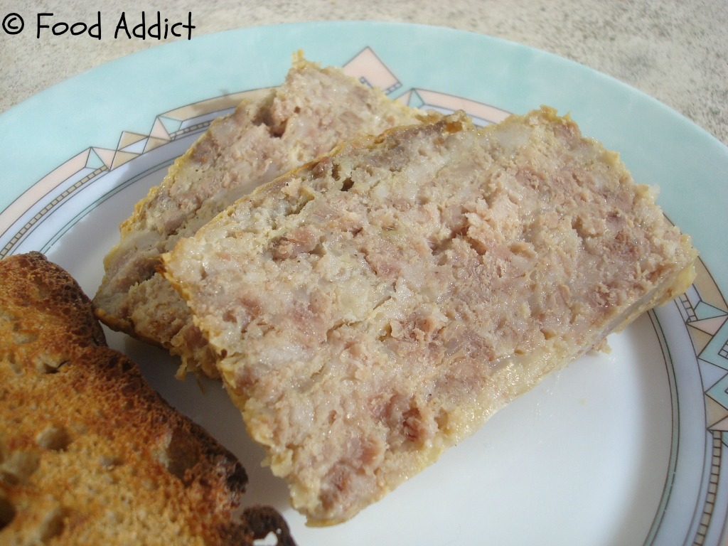 Food Addict: Pâté maison: recette de base