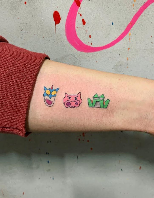Mini tatuagens femininas Mini tatuagens femininas