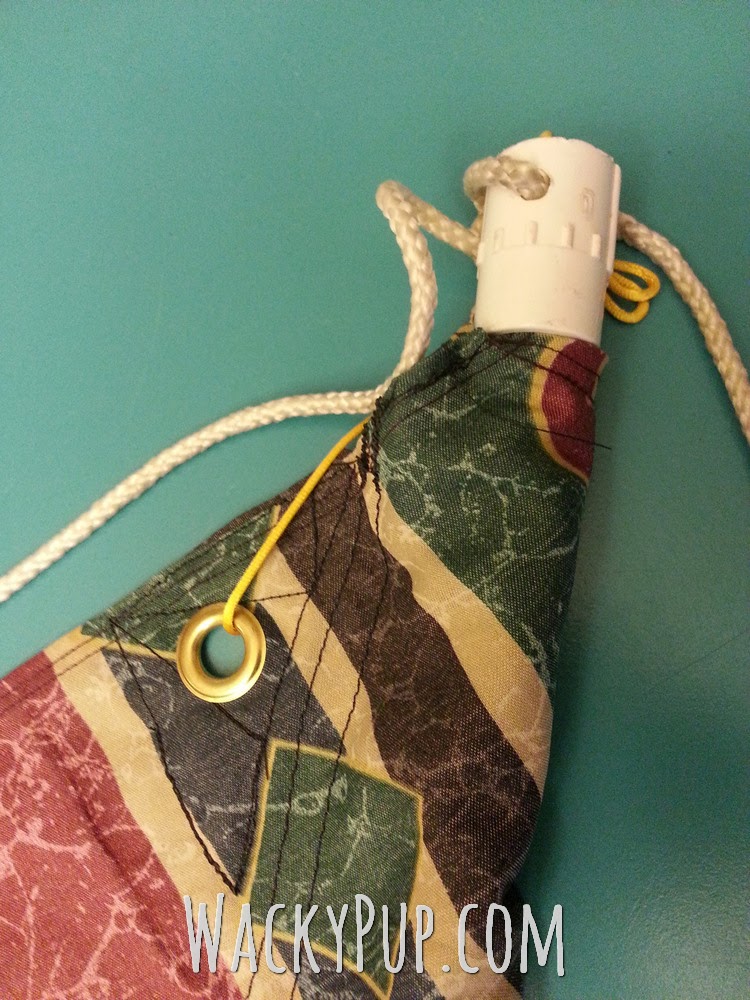 Wacky Pup How To Sew Your Own Kayak Sail For Any Diy Wacky Pup Make Your Own Kayak Sail