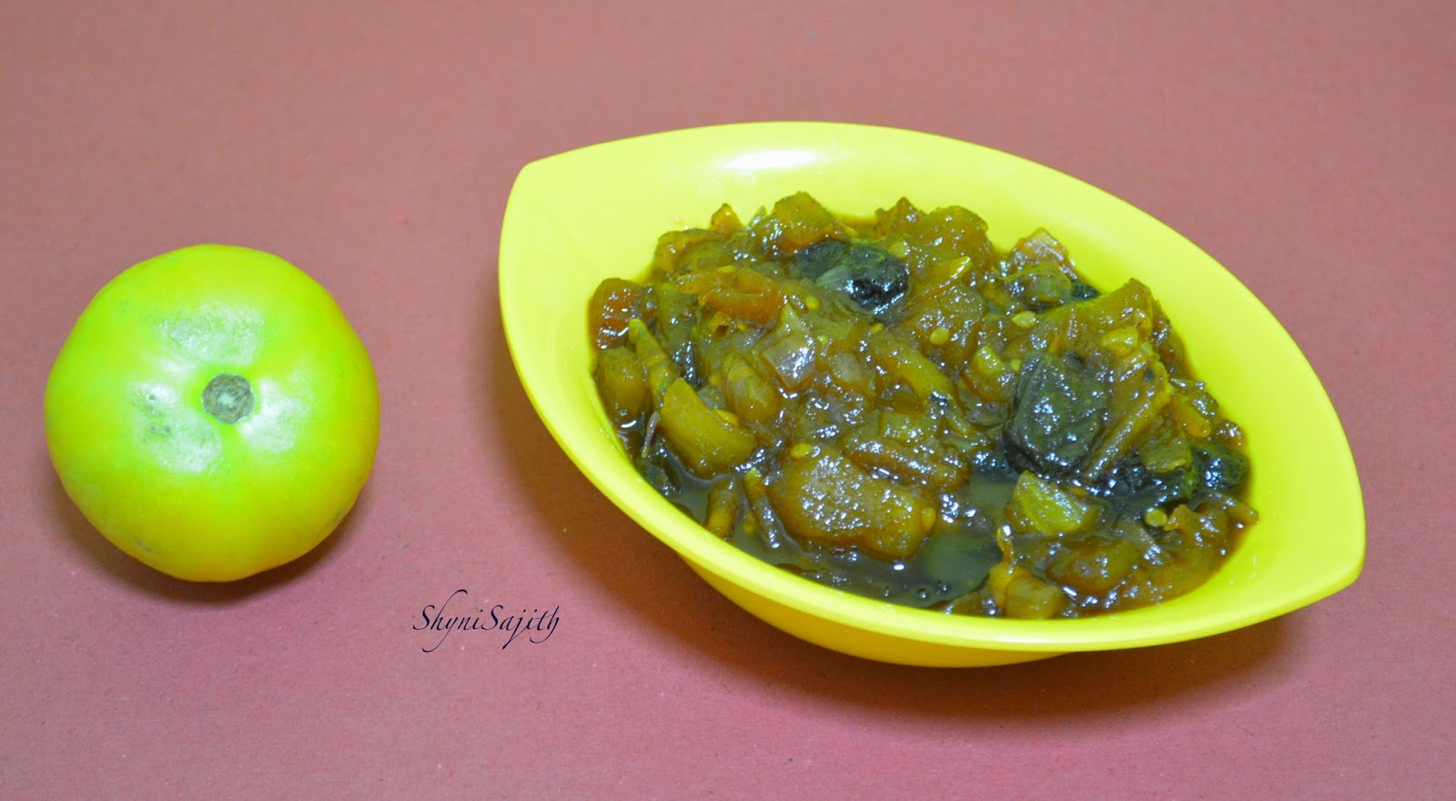 My Cooking Experiments......... Green Tomato chutney