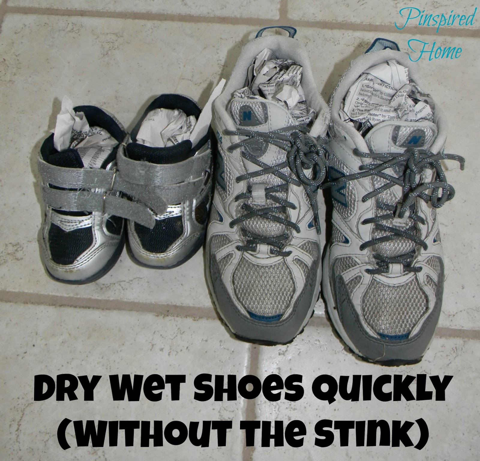 Pinspired Home Dry Shoes Quickly without Getting (Too) Stinky Tips