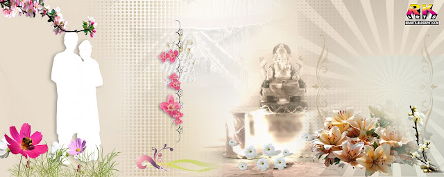 Photo Album Template with God Ganesha