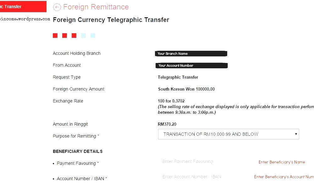 Telegraphic Transfer Tt Bank Transfer