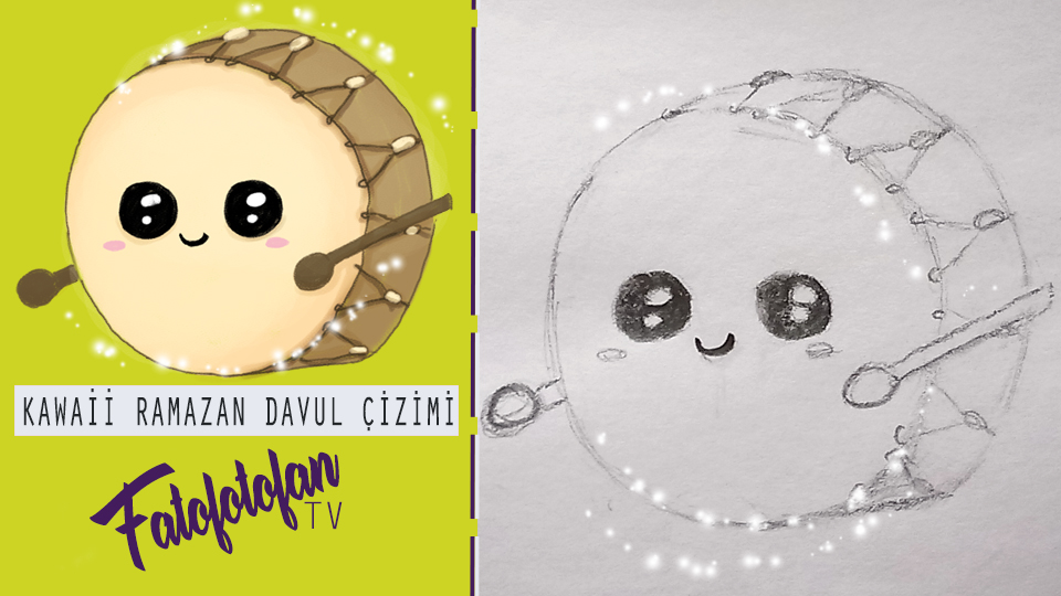 Kawaii Ramazan Davulu Nasıl Çizilir Fatofan