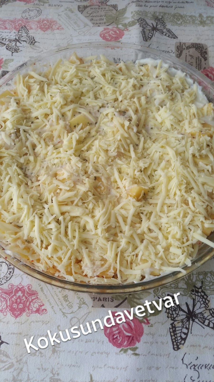 Firında Beşamel Soslu Patates