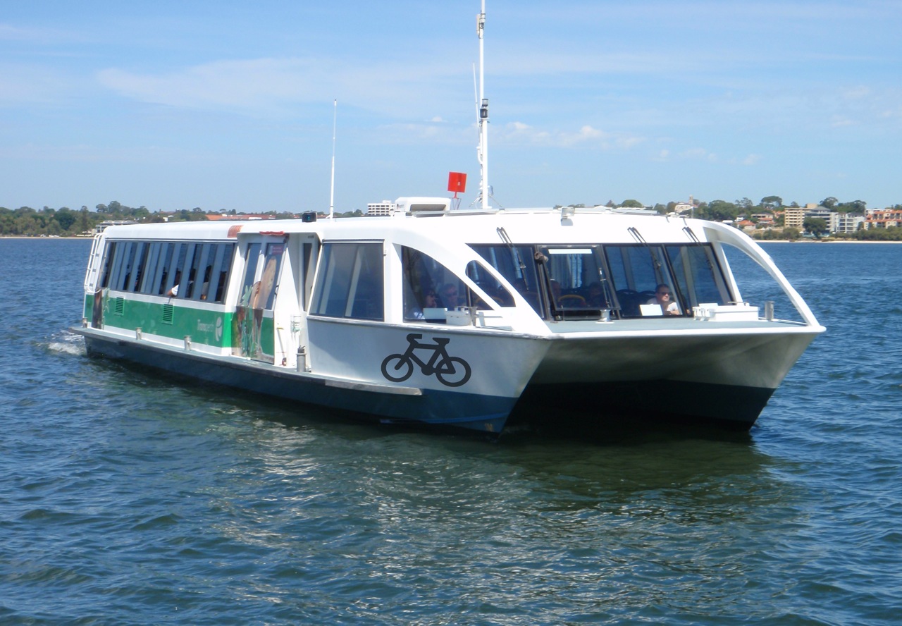Bicycle Perth Swan River Bicycle Ferry