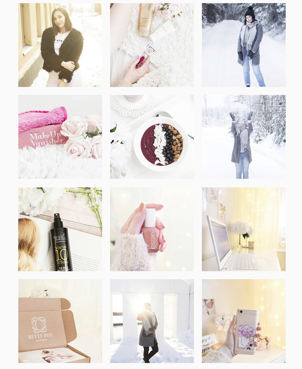 Tammikuun Instagram Feed