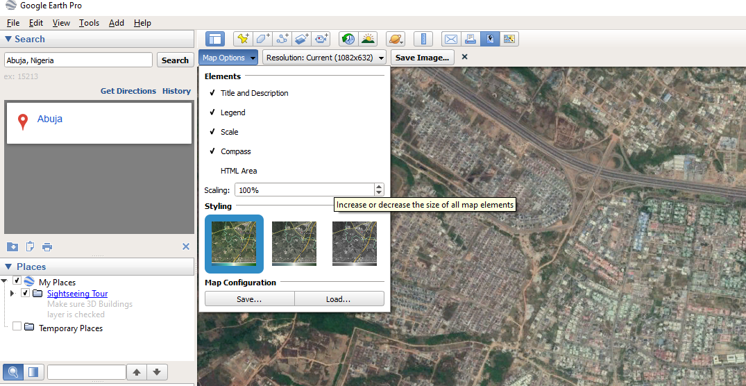 Geospatial Solutions Expert How to save High Resolution Image from