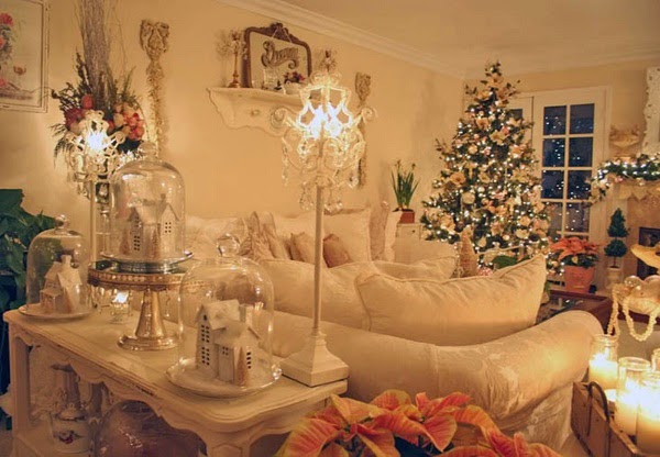Christmas Shabby Chic: Trend glamorous for the holidays