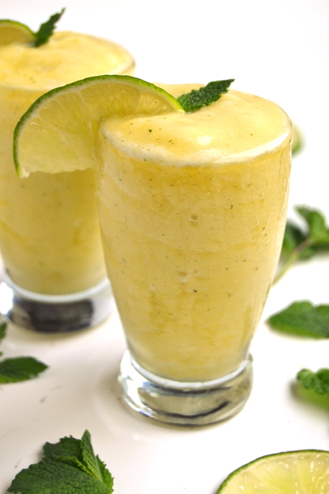 Frozen Pineapple Mojito Cocktail Recipe