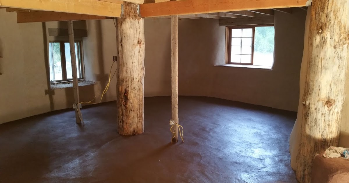 Spiritwood Natural Building earthen floors