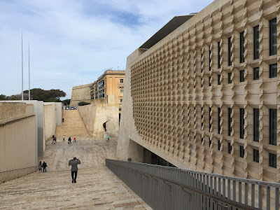 Parliament building La Valletta.