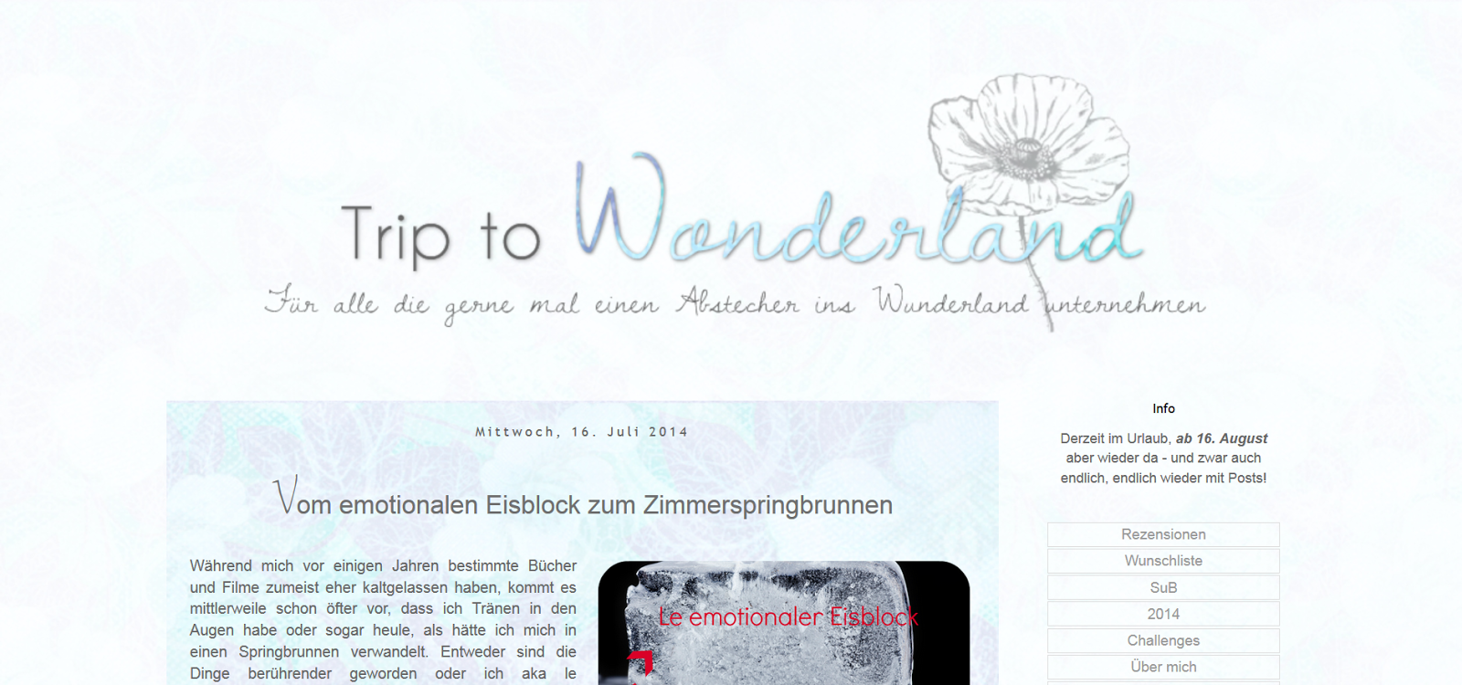 http://wanderingthewonderland.blogspot.de/
