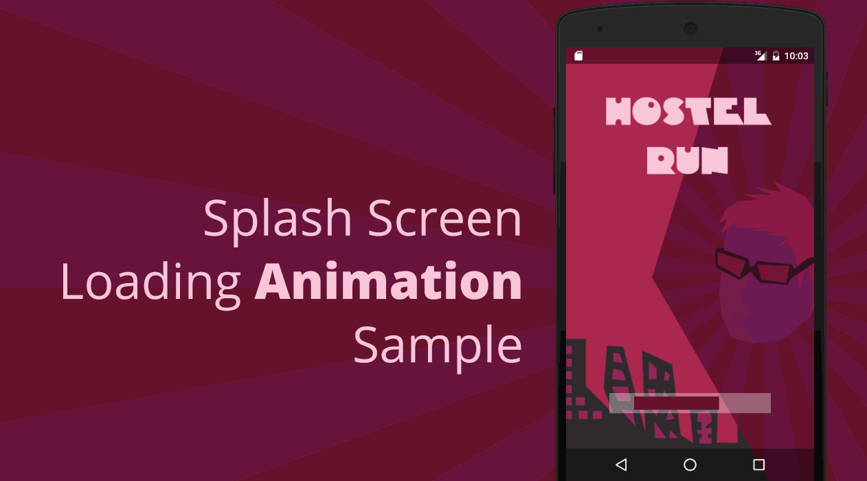 Splash Screen Loading Animation Sample - Future Image