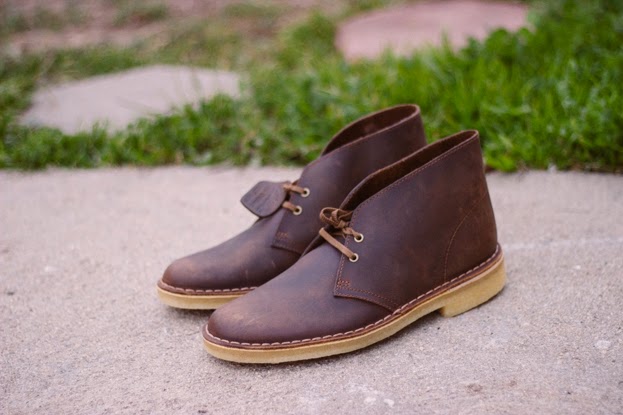 clarks original desert boots beeswax